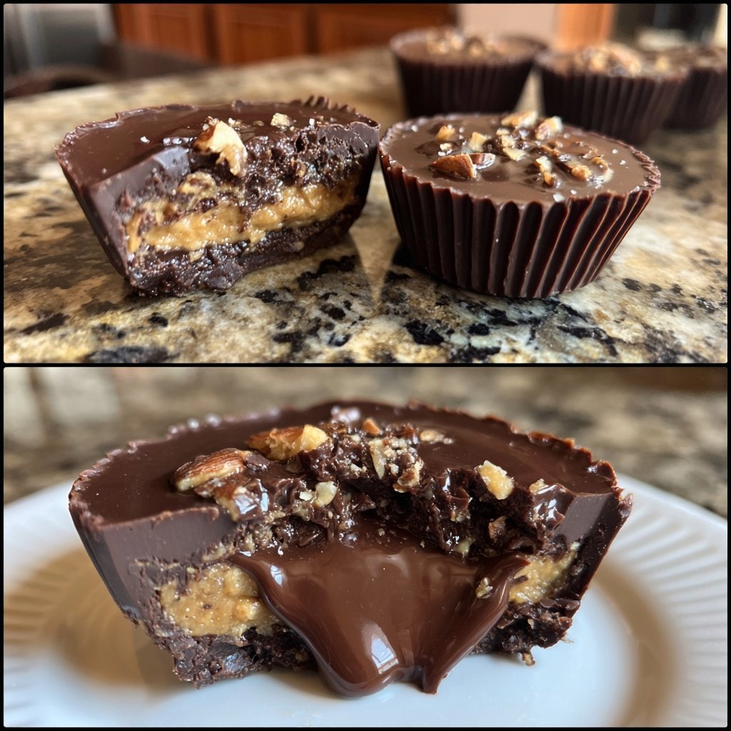 Chocolate Almond Butter Cups