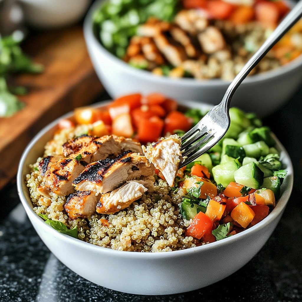 High Protein Lunch Bowls