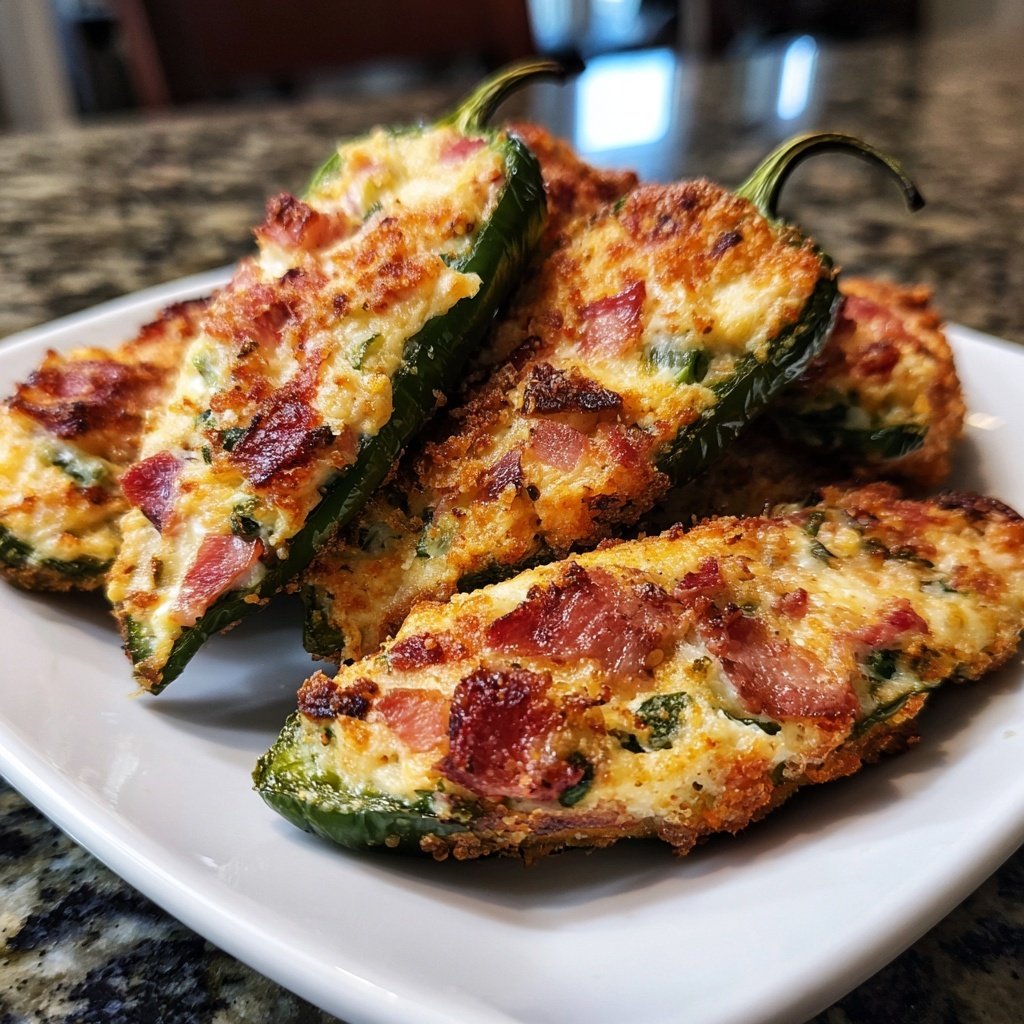 Jalapeno Poppers with Ranch Filling
