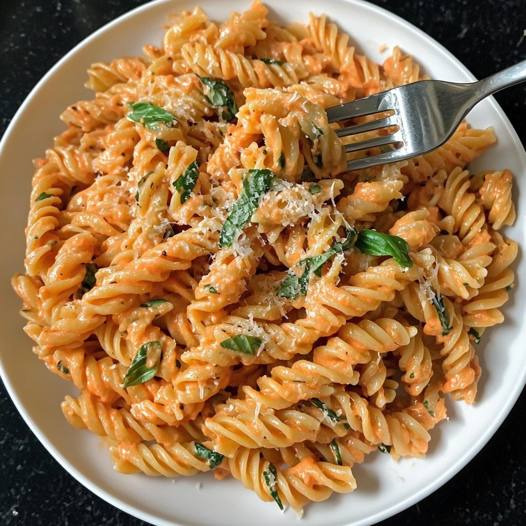 Easy One Pot Creamy Tomato Pasta